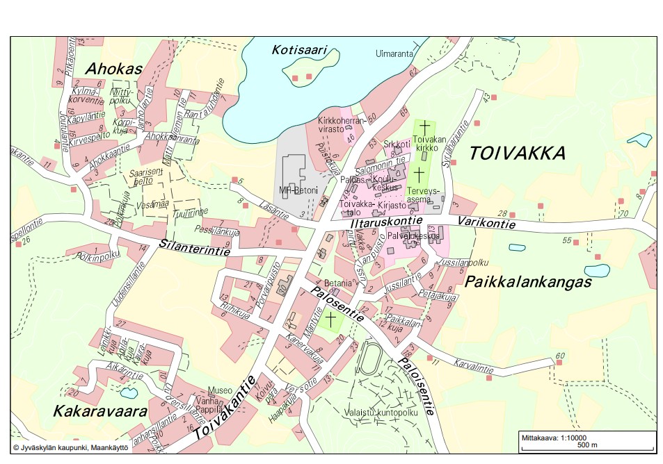 Tutustu 65+ imagen toivakka kartta